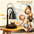 thumbnail image 3 of Fimilo Candle Warmer Lamp with Timer and Dimmer - Electric Candle Lamp Warmer with 2 Bulbs for Jar Candles - Present for Mom Mother's Day Christmas Home Decor, 3 of 9