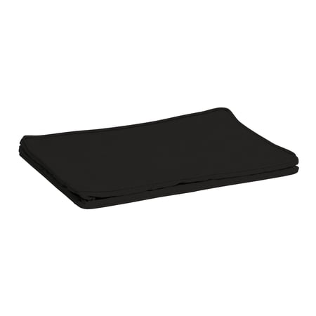 Arden Selections ProFoam 19 x 24 in Outdoor Plush Deep Seat Back Cover  Onyx Black