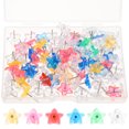 thumbnail image 1 of Shisuyan 100Pcs Delicate Pushpins Multi-function Thumb Tacks Convenient Thumbtacks Map Accessory, 1 of 8