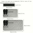 thumbnail image 5 of 1pc Soft and Comfortable Memory Foam Bath Rug with Cobblestone Embossment - Rapid Water Absorbent and Washable - Non-Slip - Perfect for Shower Room and Bathroom Accessories , Bathroom decorations, 5 of 15