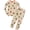 2PCS Bowknot, variant on ATAIKU 2-8Y Toddler Little Girls 2-Piece Pajama Set, Bowknot Tops and Pants, 100% Cotton Sleepwear Pjs for Kids