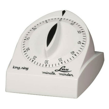 Lux 60 Minute Timer - Lux Products Long Ring Timer 60 Minute Part No.CP192914WHITE