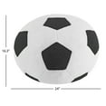 thumbnail image 5 of Room Revival Courtside Kids & Tween Bean Bag Chair, Soccer, 5 of 7