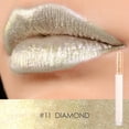 thumbnail image 2 of FOCALLURE Metallic Chameleon Liquid Lipstick, Diamond Glitter Lip Gloss, Shimmery Finish, Intense Pigment, Long-Lasting, Nonstick Cup Lip Makeup for Costume, Cosplay, Rave Festival, #01 AMETHYST, 2 of 4