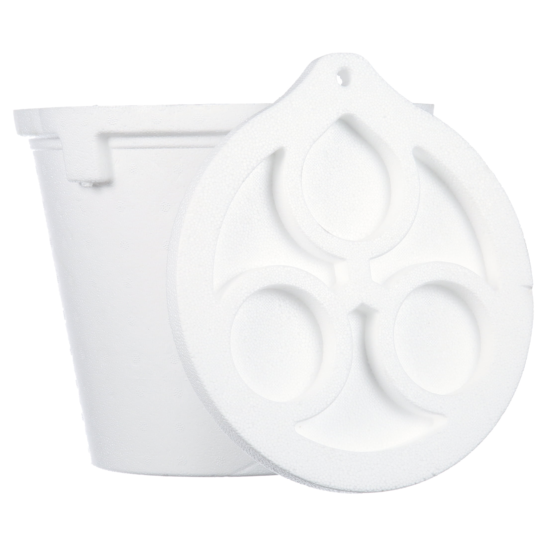 rebelFIN Fishing Minnow 8qt Bait Bucket with Carry Rope and Lid