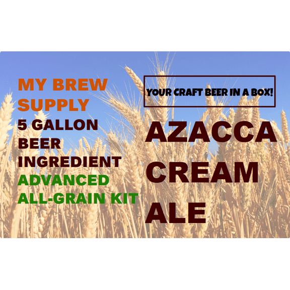 Azacca Cream Ale MBS 5 gal Advanced All Grain Beer Ingredient Kit