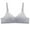 Gray, variant on Bigersell Push up Bras Women V-Neck Wire-Free Bras Ladies Bras No Underwire Breathable Comfort Soft Wireless Bra Padded Bralette Underwear Everyday Bras Black XXL