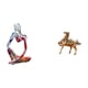 thumbnail image 1 of Estatua de resina de un pensador sentado, figura ornamental, escultura en miniatura de un caballo, material de latón, forma abstracta creativa, ideal, 1 of 8