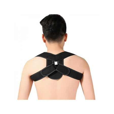 Topumt Adult Male Female Invisible Back Correction Belt Hunchback Correction Belt Shoulder Correction