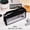 Black-BK-clearacne, variant on OEFNTAC Transparent Large Capacity Pencil Case Student Stationery Bag Visible Zipper Organizer for Pens Art Supplies Office Travel