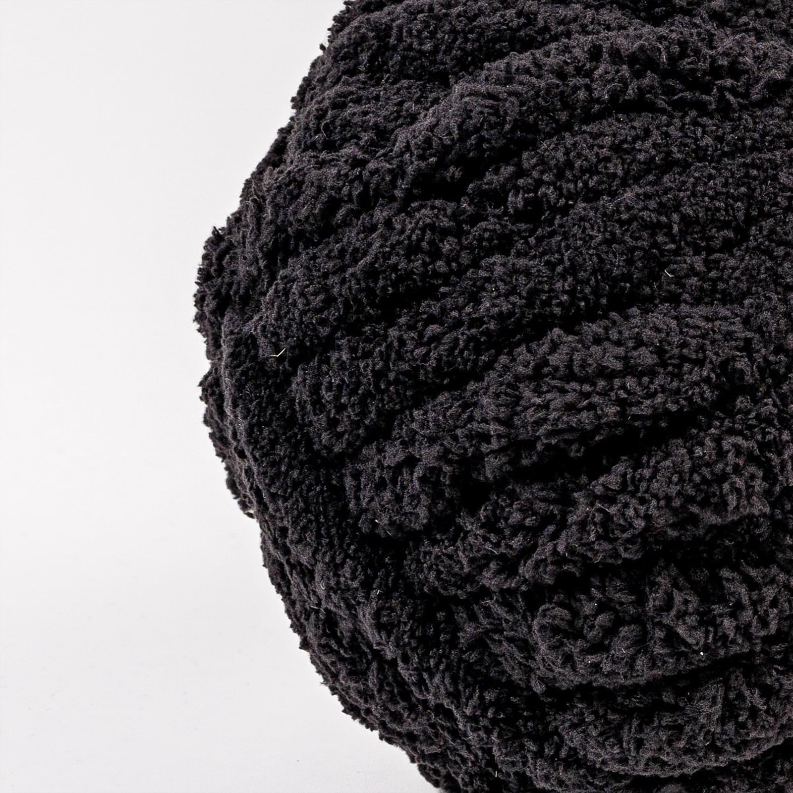 Crafted by Catherine Black Chunky Chenille Jumbo Yarn, 41 yards, 10.5oz/300g (2 Pack)