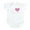 Cloud White, variant on CafePress - NICU Grad Infant Bodysuit - Baby Light Bodysuit, Size Newborn - 24 Months