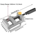 thumbnail image 2 of Taladro prensa tornillo de banco de aleación de aluminio herramienta de tallado fijo joyería artesanal juego de banco de sujeción, 116*134mm, 2 of 5
