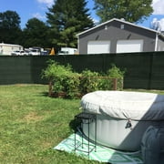 Home Aesthetics 6' x 50' Privacy Fence Screen Mesh Fabric Windscreen Privacy
