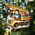 thumbnail image 4 of Car Christmas Decorations Acrylic 2025 2D Christmas Vehicle Christmas Tree Hanging, 4 of 4
