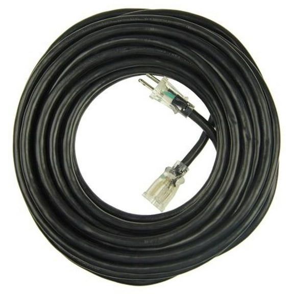 POWER FIRST 21RJ55 50 ft. 12/3 Lighted Extension Cord SJTW