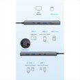 thumbnail image 3 of Concentrador USB-C 10 en 1 4K 60 Hz, Puerto USB-C A Ethernet, PD, 100 W, Ranura para Tarjeta SD/TF para Portátil y Tableta., 3 of 10