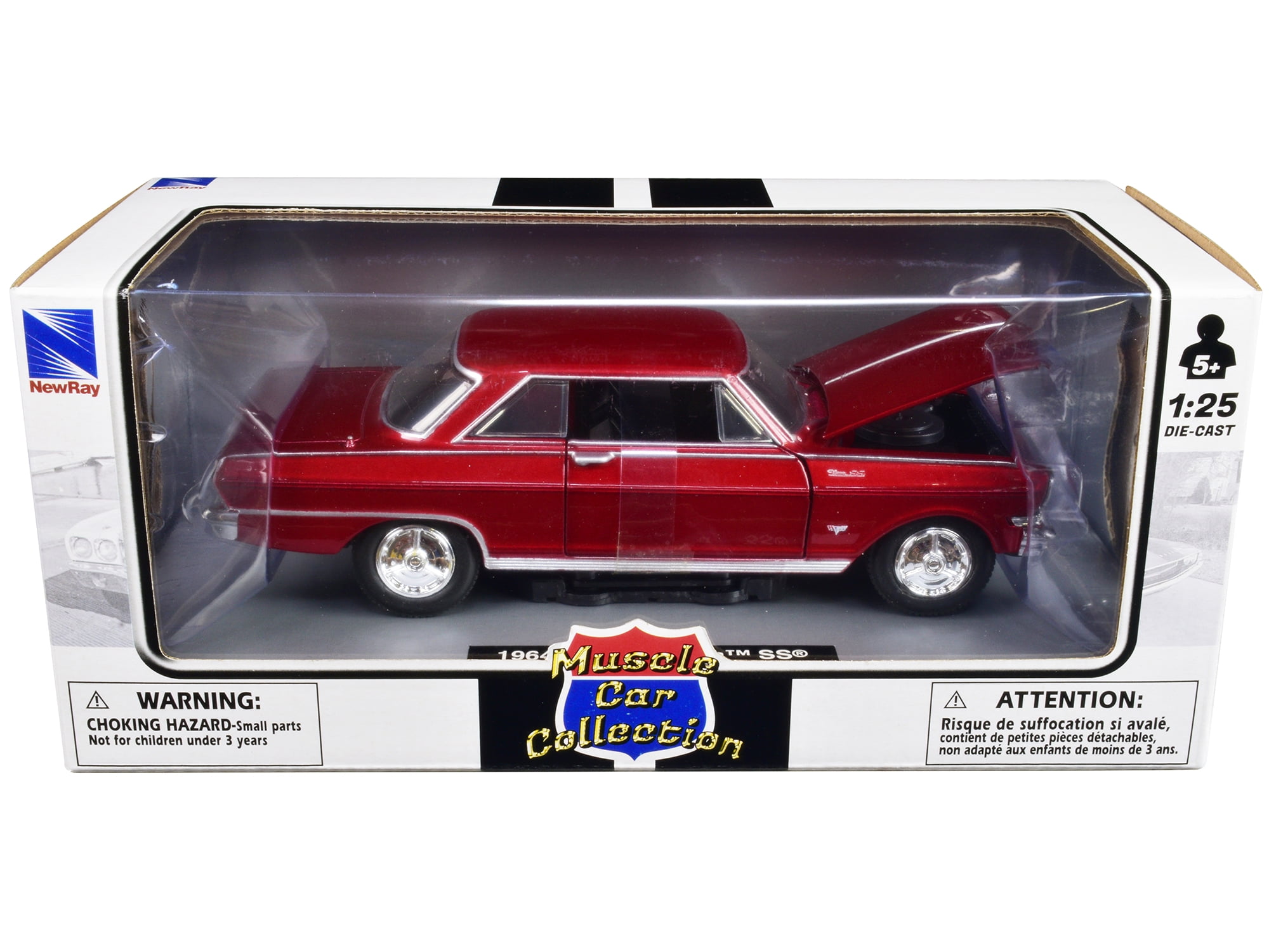 1964 Chevrolet Nova SS Burgundy 