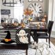 thumbnail image 3 of Set Of 4 Halloween Black Cat Ghost Throw Pillow Cover, Home Decor Pillow Case Sofa Cushion Cover 18 X 18 In, Halloween Decoration, Indoor Outdoor Deco, 3 of 5