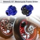 thumbnail image 2 of Protector de guardabarros de aleación de aluminio de 15.6mm para slider de marco de motocicleta, protección contra choques, 54mm 57mm, azul, 2 Pcs, 2 of 7