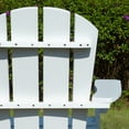 thumbnail image 5 of Faux Wood Relaxed Adirondack Chair, Espresso, 5 of 11