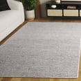 thumbnail image 2 of SAFAVIEH Ebony Adrian Striped Area Rug, Grey, 6' x 6' Square, 2 of 8