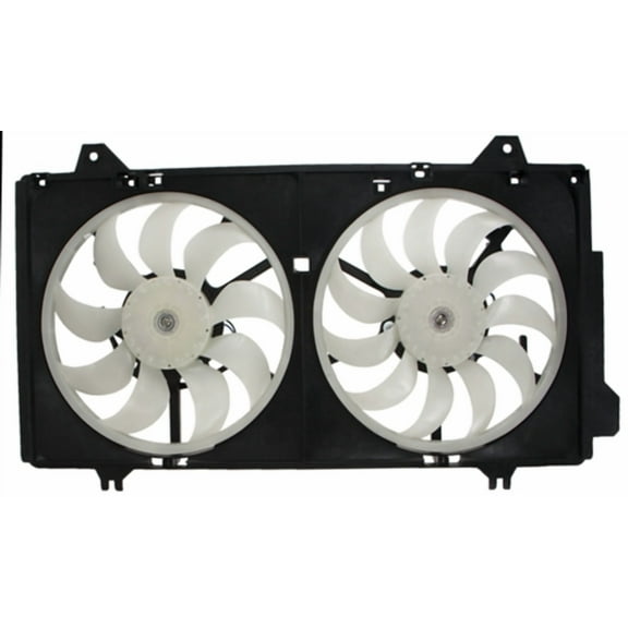 Four Seasons Dual Radiator and Condenser Fan Assembly P/N:76339 Fits select: 2014-2021 MAZDA 6