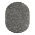 thumbnail image 2 of Marilyn Monroe Opulence Shag Collection Area Rug - Silver Screen (7' 10" x 10' Oval Slate), 2 of 10