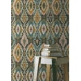 thumbnail image 5 of Advantage Villon Mustard Ikat Wallpaper, 5 of 5