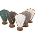 thumbnail image 4 of Osdhezcn Shop Display Necklace Bust Lint Fabric Sturdy Base Accessory for Merchandising, 4 of 12