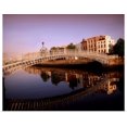 thumbnail image 1 of Great BIG Canvas | Rolled The Irish Image Collection Poster Print entitled Ha'penny Bridge, River Liffey, Dublin, Ireland, 1 of 4