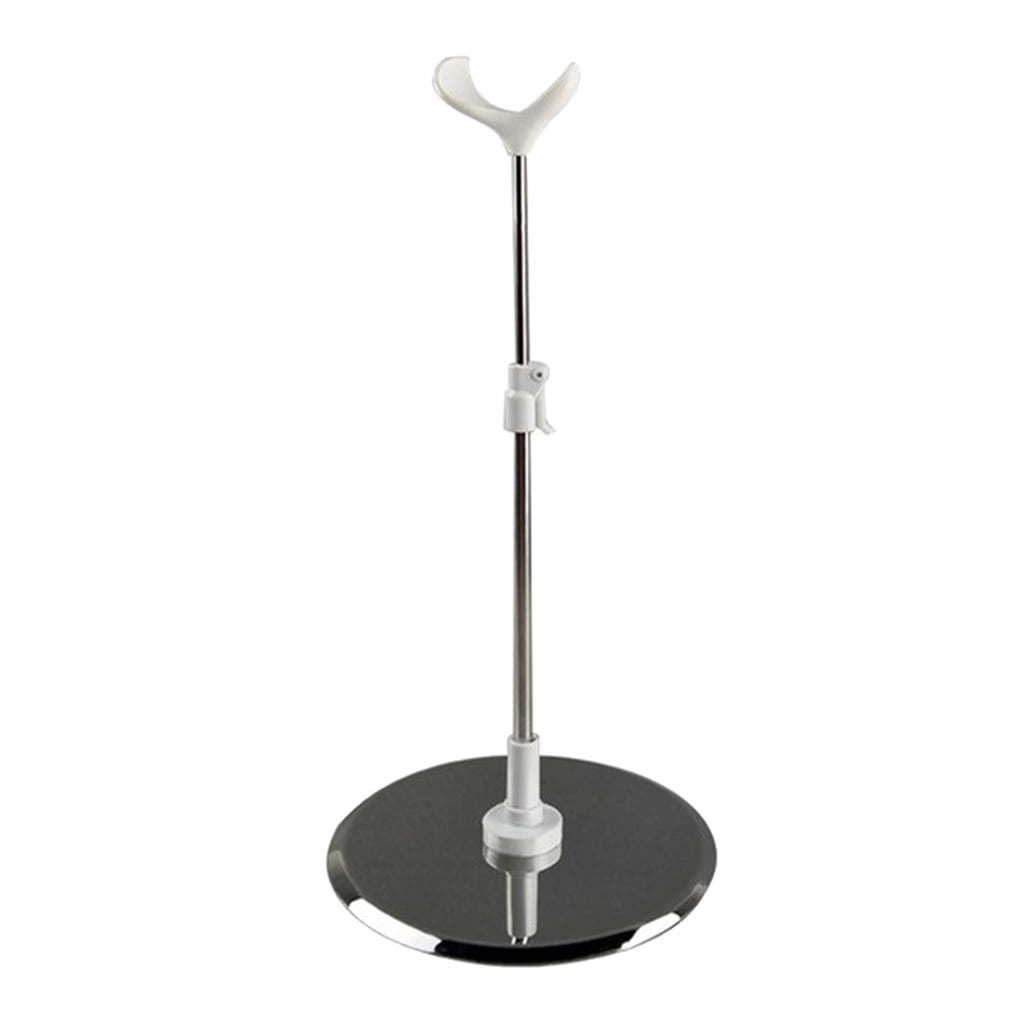 Adjustable Doll Stand Display Holder for 1/3 1/4 Dolls, Stainless