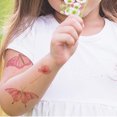 thumbnail image 5 of 12 Hojas de Tatuaje de Mariposa con Purpurina, Tatuajes Falsos Temporales Impermeables para Pegar en Tatuajes Infantiles Niñas, para Decoración de Fiestas, Regalos, Bolsas de Fiesta, Cumpleaños, 5 of 5
