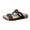 Black, variant on Slip on Shoes for Women Arch Support Comfortable Cork Footbed Wedge Slides Summer Anti-Skid Rubber Sole Beach Walking Shoes White 37(US-6.5)
