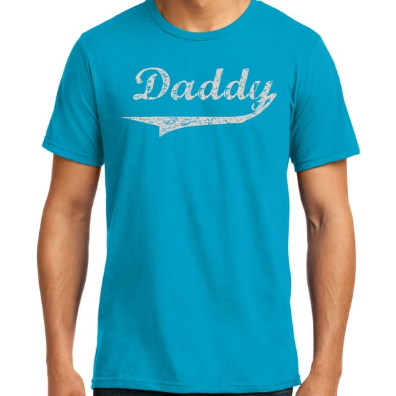 Big and Tall Daddy Distressed Baseball Script
