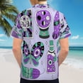 thumbnail image 6 of High Quality Hawaiian Shirts for Men Short Sleeve Aloha Beach Shirt Floral Summer Casual Button Down Shirts Blouses L5MIRU, 6 of 7