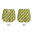 thumbnail image 6 of Goofa Avocado Printed Women 2 in 1 Running Shorts,Quick Dry Athletic Workout Shorts,High Waisted Athletic Shorts with Liner Pockets-X-Large, 6 of 9