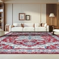 thumbnail image 2 of SAFAVIEH Brentwood Ezra Oriental Area Rug, Red/Ivory, 9' x 12', 2 of 11