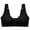 Black, variant on Front Snap Bra For Women Snap Sleep Bra Comfor Sports Bras For Women Nursing Sleep Bras For Breastfeeding Maternity Comfy Bralette Everyday Bras Wireless Button Down Bra Minimizer Bras