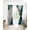 Aque, variant on Marble Red Blackout Curtains 45 Inches Long for Bedroom, Modern Abstract Gold White Brick Stone Motif Thermal Insulated Room Darkening Black Out Window Curtain Panels Grommet Drapes for Living Room