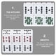 thumbnail image 4 of 12 piezas PCS RESISTANT DE POKER CHIPS DIVENTES DICE DICE PORTABLE DICE Y CHIPS SET SUPINIZACIÓN DE JUEGO, 4 of 7
