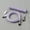 Light purple, variant on GX12 series Type-C data cable,USB connector, mechanical keyboard cable, suitable for mechanical keyboard spiral cable,