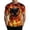 Black, variant on Men 3D Flame Graphic Crew Neck T-Shirt, Loose Fit Short Sleeve Cool Fire and Fierce Cat Print Basic Tee Summer Daily Casual Streetwear Tops(Black,XXL)