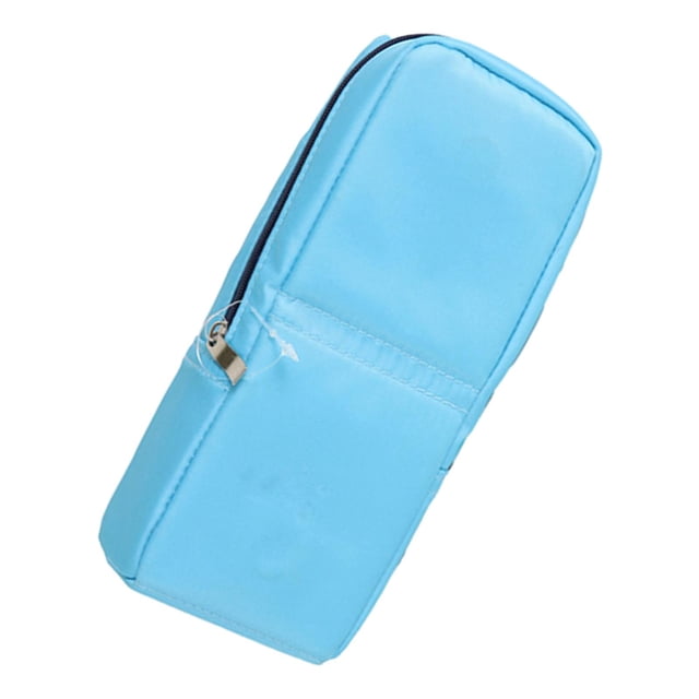 Estuche organizador multifuncional para lápices blueskypet, compacto para oficina Azul
