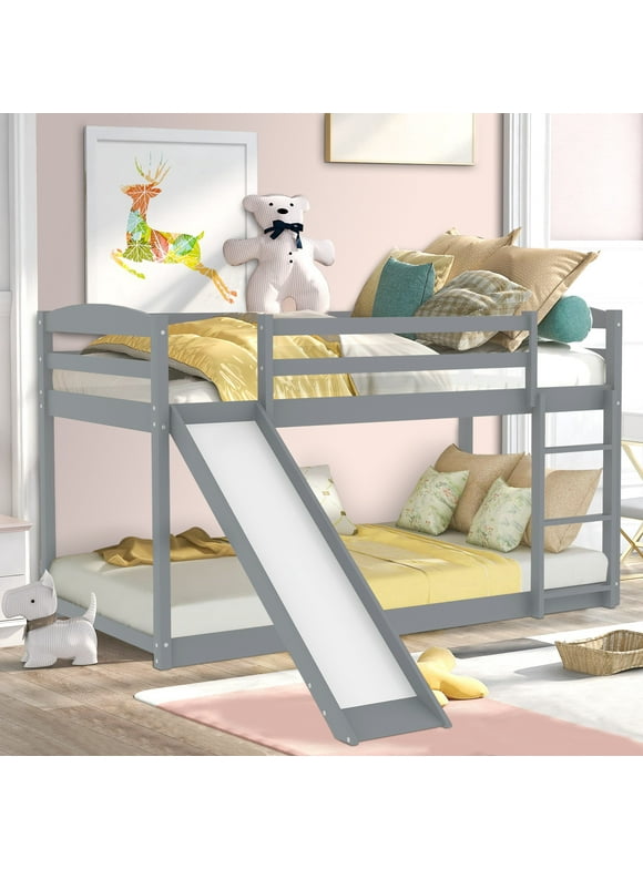 Bunk Beds with Slide in Bunk Beds