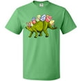 thumbnail image 3 of Inktastic Easter Bunny Stegosaurus with Eggs and Pink Ears T-Shirt, 3 of 5