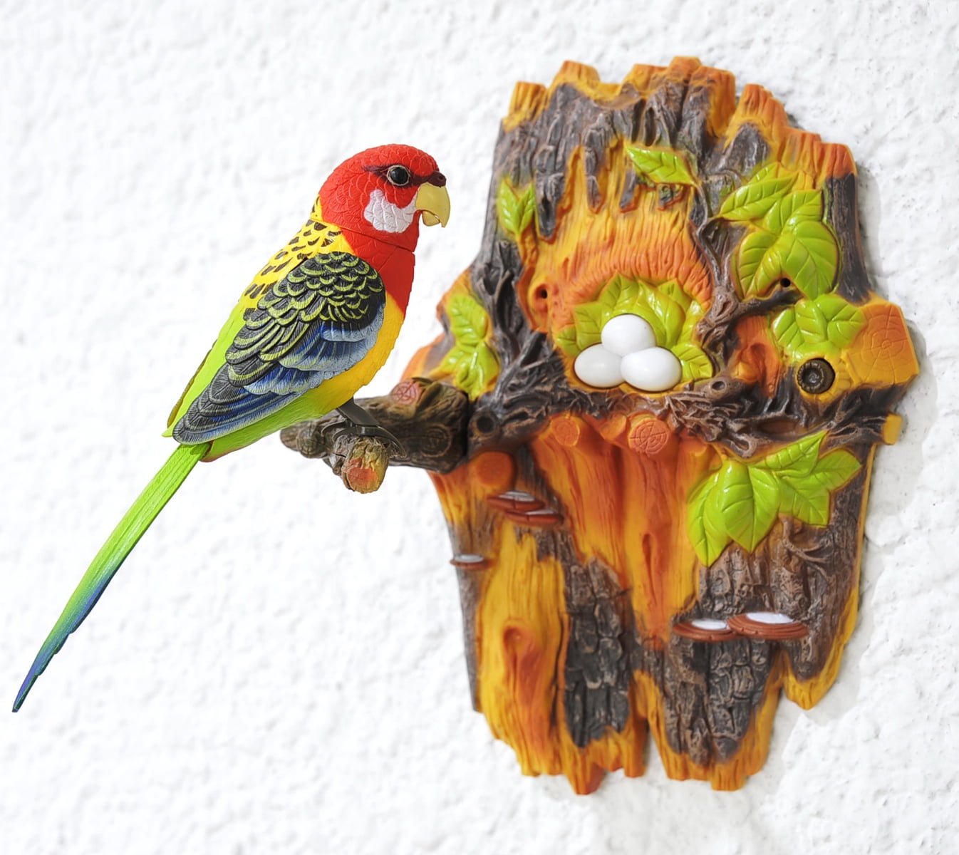 PlayWorld Music Magic Singing & Chirping Bird Wall Mount