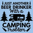 thumbnail image 3 of CafePress - Beer Drinker Camping T Shirt - Men's Classic Graphic T-Shirt, 3 of 4