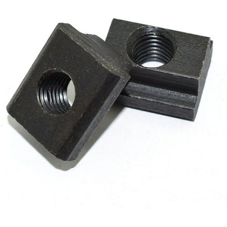 

T-Slot Nuts M10 Clamping Table Slot Milling T Sliding Nut Block Slot Machine Tool M10 Screw (Black)(10 pcs )