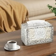 thumbnail image 6 of Clear Plastic Tissue Box Cover | Acrylic Tissue Holder for Facial Tissues & Napkins | 7.28X4.92X4.13 Inch Organizer for Bathroom Vanity Kitchen Countertop Bedroom Table, 6 of 6